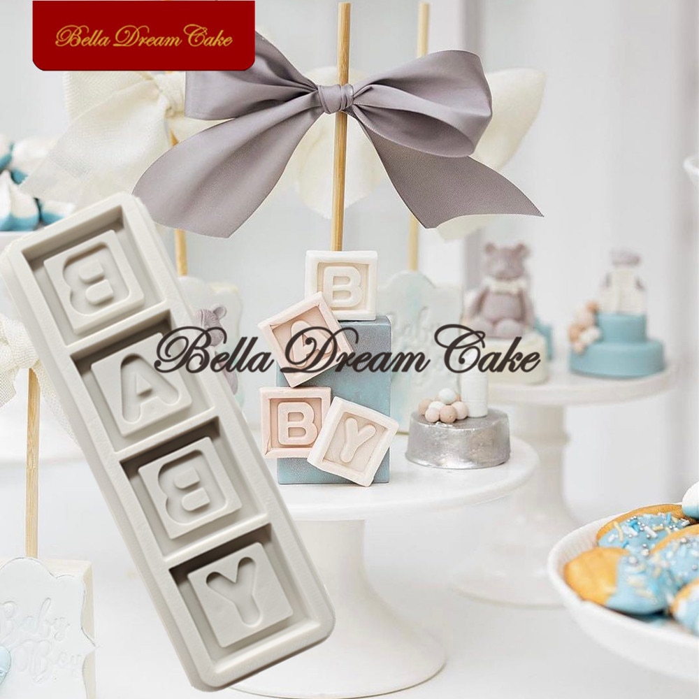 

Силиконовые формы для торта Baby Blocks