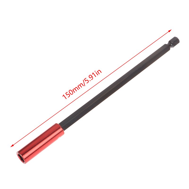 

Красный быстроразъемный держатель для бит HUXUAN 1/4"