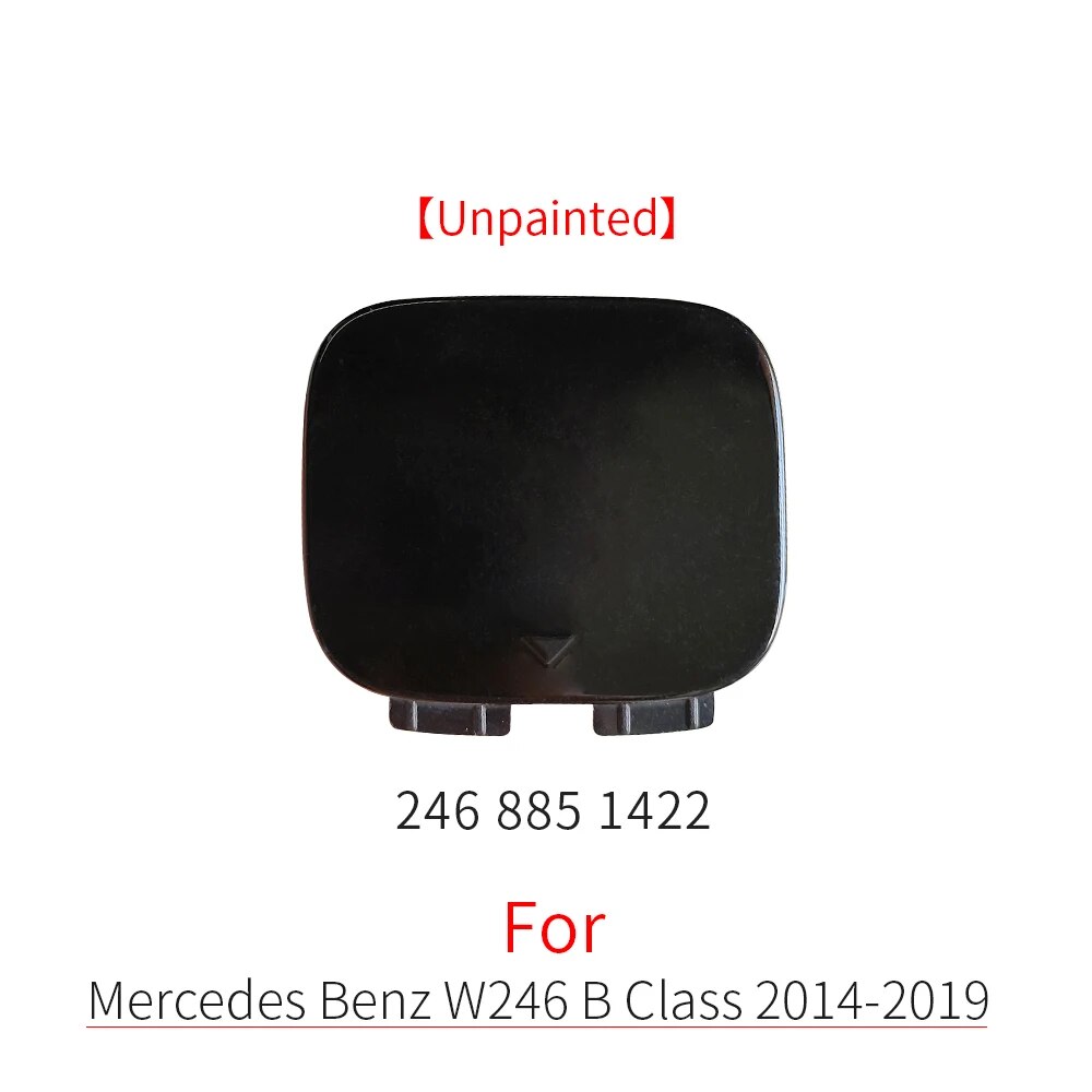 

Для Mercedes W246 задний бампер автомобиля, фаркоп, крышка, черная для Benz B Class B180 B200 B220 B260 2014-2019 2468851422