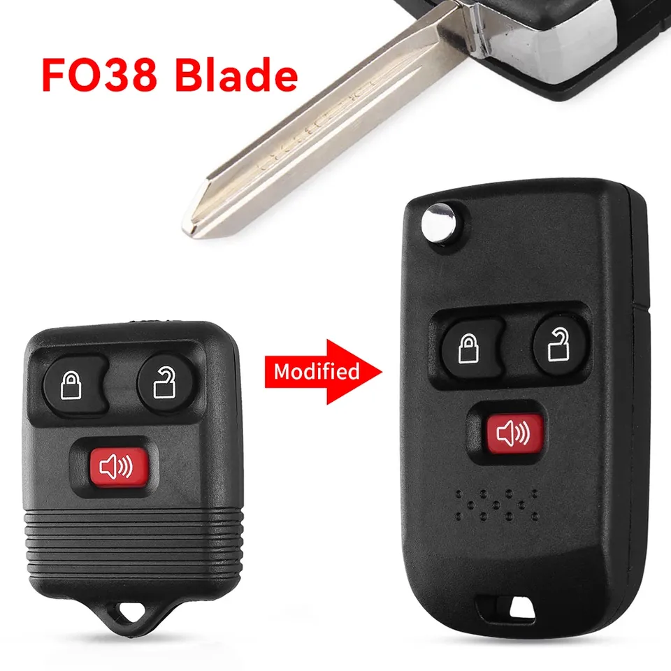 

KEYYOU удаленный корпус ключа автомобиля для Ford Escape Exursion Explorer Mercury Lincoln Town Sport 3/4 кнопки