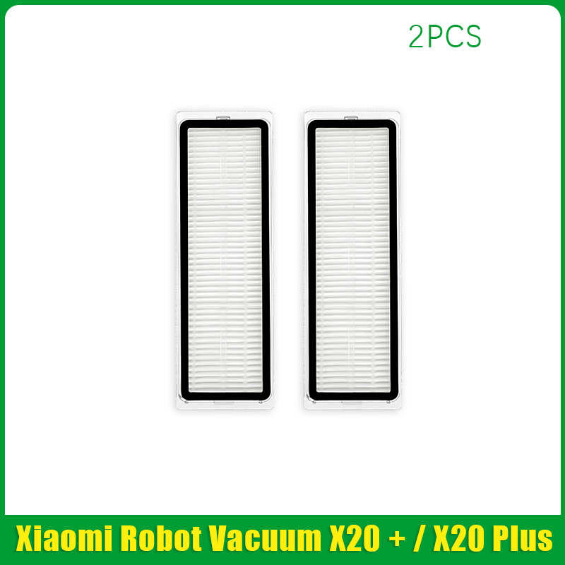 

Для робота-пылесоса Xiaomi X20 + / X20 Plus, мешок для пыли, тканевые аксессуары для швабры, основная боковая щетка, запасные части для фильтра Hepa
