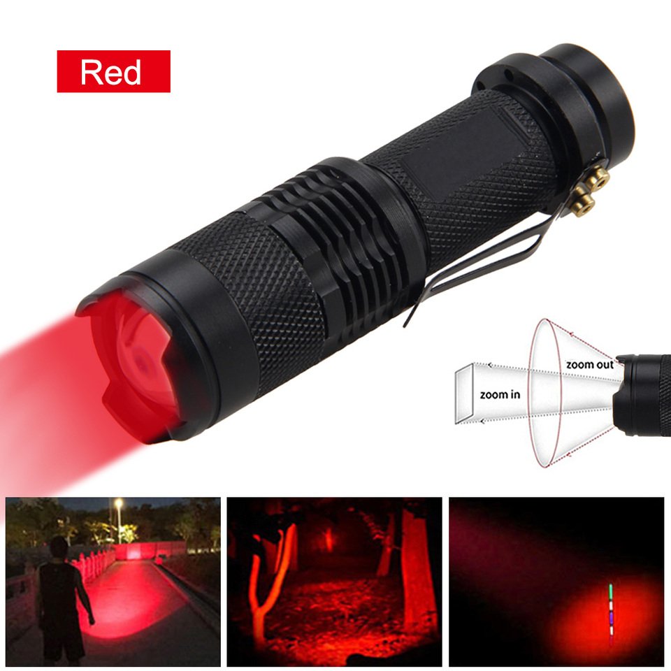 

VASTFIRE Мини SK68 фонарик зеленый/красный/белый/УФ 3 режимов