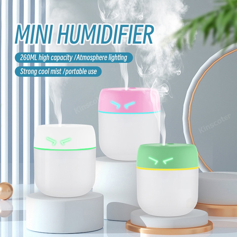 

Мини ультразвуковой увлажнитель воздуха Romantic Light 260 мл
