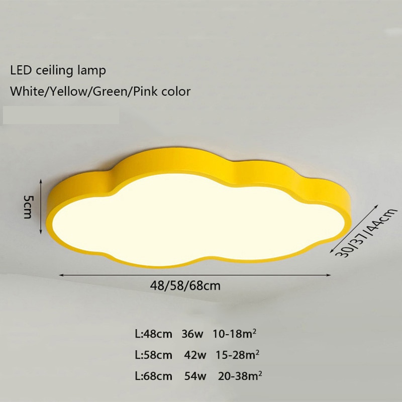 

Потолочный светильник DF облако для детской