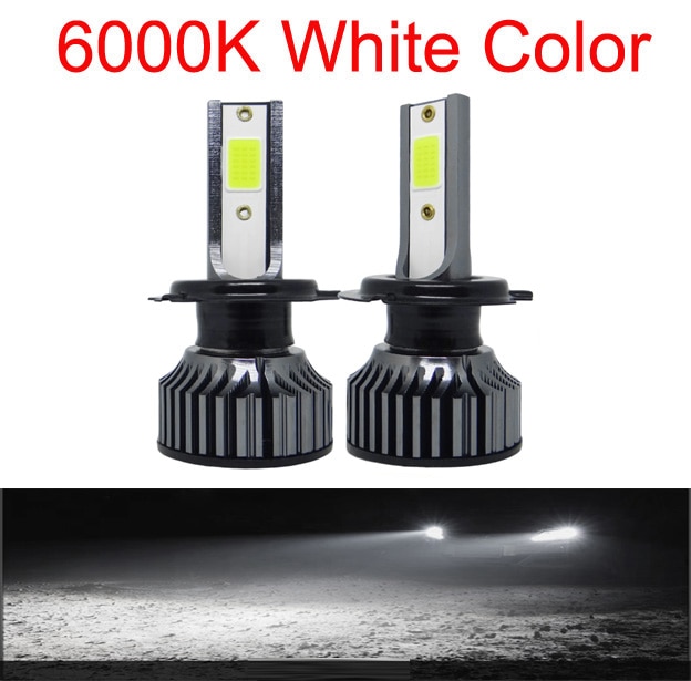 

Новый H11 H4 H7 светодиодные фары 12V Мини 9005 9006 головной светильник 12000Lm высокое Яркость H1 H8 H9 Hb3 Hb4 светодиодный автомобильный светильник лампочка Turbo COB