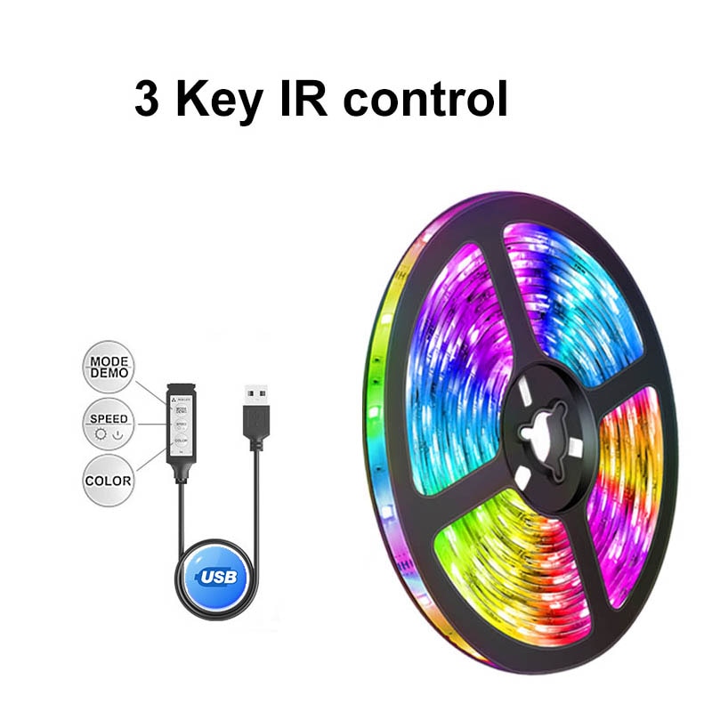 

RGB светодиодная лента USB 5050 Luces