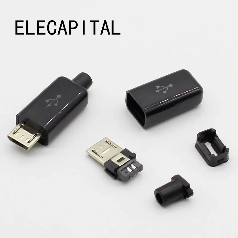 

10 шт. Разъемы Micro USB Type B ELECAPITAL