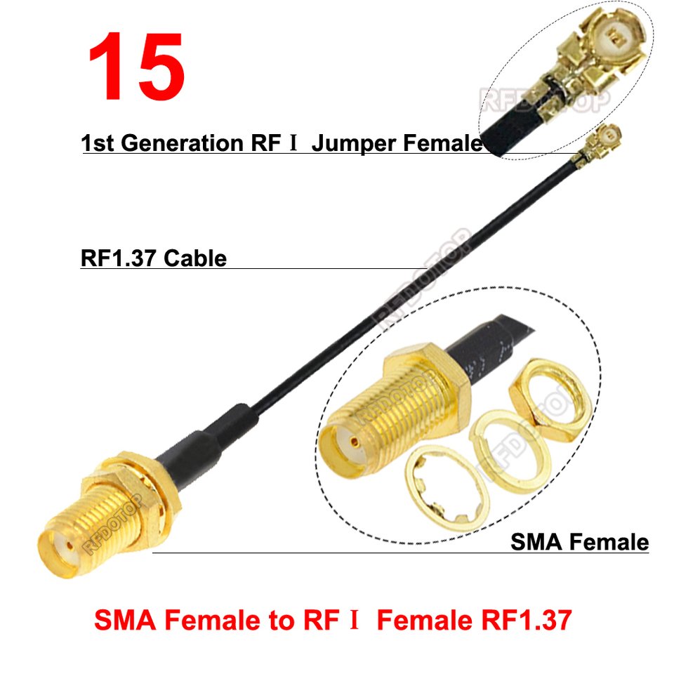 

RFDOTOP SMA к IPX кабель RF1.37