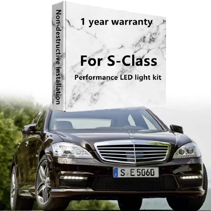 

Для Mercedes Benz S-Class W140, W220, W221, S350, S400, S500, S600, 1994-2013