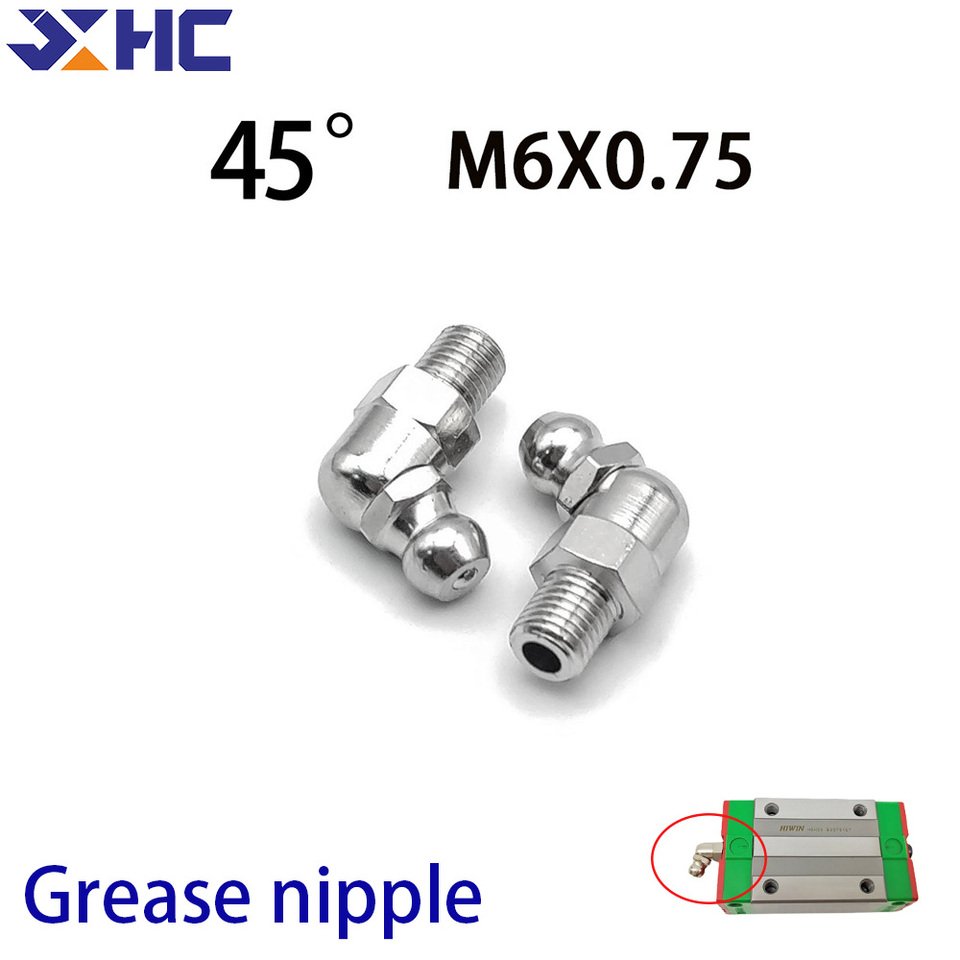 

Смазочные фитинги HIWIN EGH EGW HGH HGW M6*0.75 45°