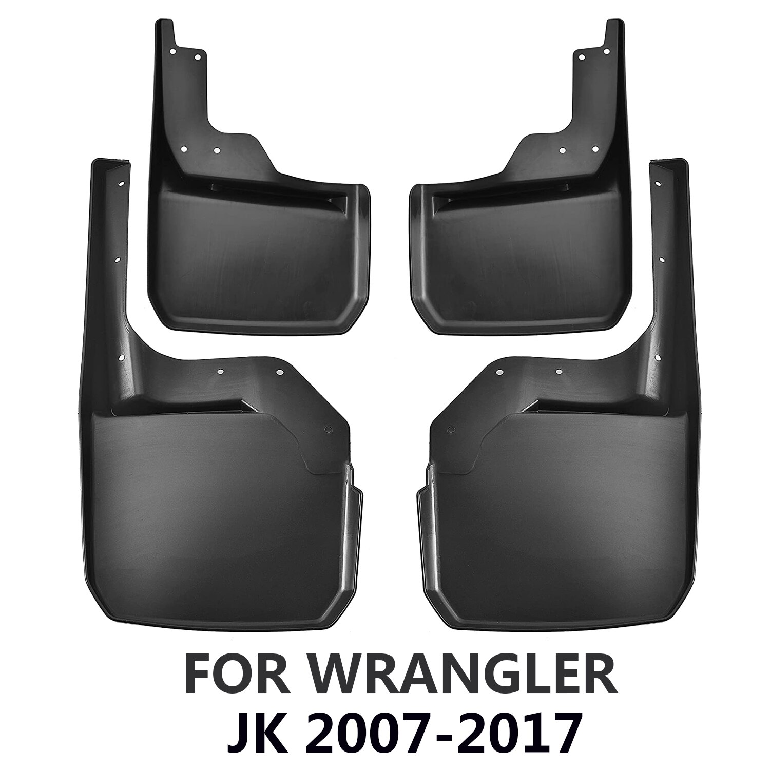 

Брызговики для Jeep Wrangler JK 2007-2017 передние и задние брызговики 4 шт./компл.