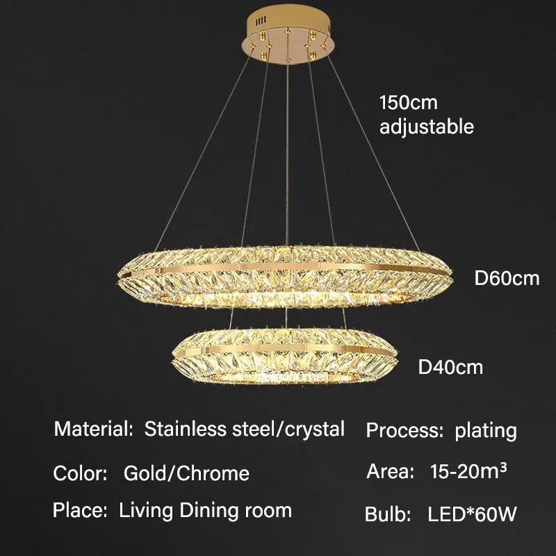 

LED подвесные светильники из хрусталя LNLZ
