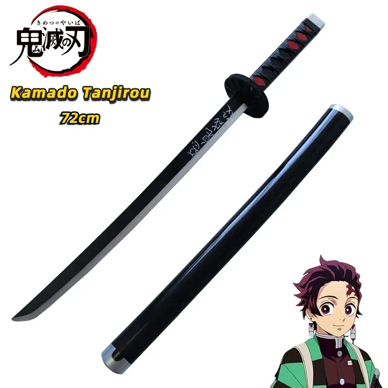 

Demon Slayer Katana Sword оригинальный собранный аниме косплей оружие оранжевый Rengoku Kyoujurou Kochou Kanae мечи 72 см
