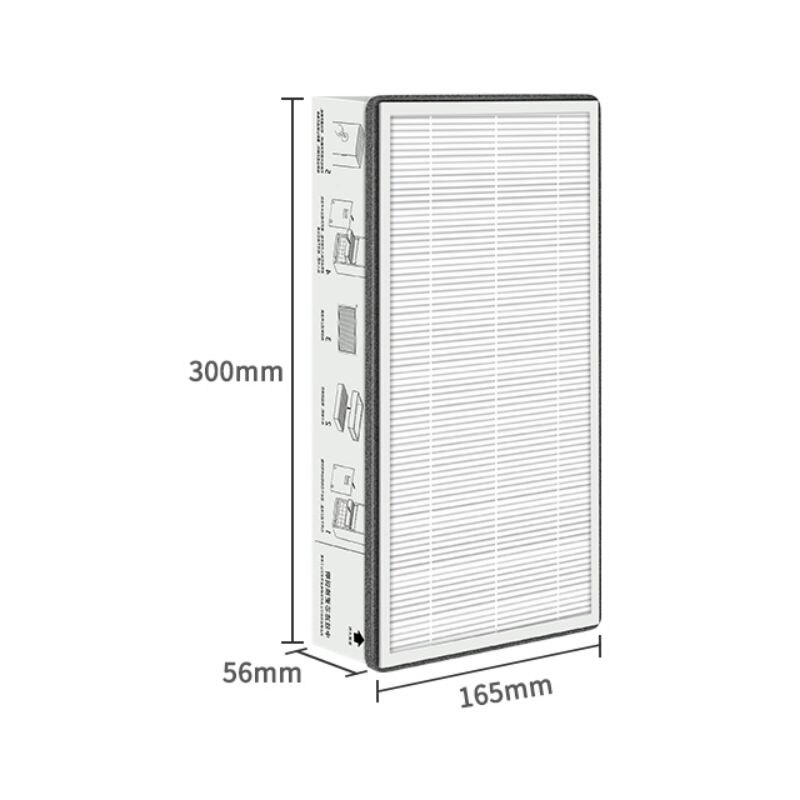 

2 шт. подходят для нового вентилятора Xiaomi Mijia MJXFJ-300, эффективный фильтр HEPA, средний слойный фильтр для удаления дымки, пыли и формальдегида