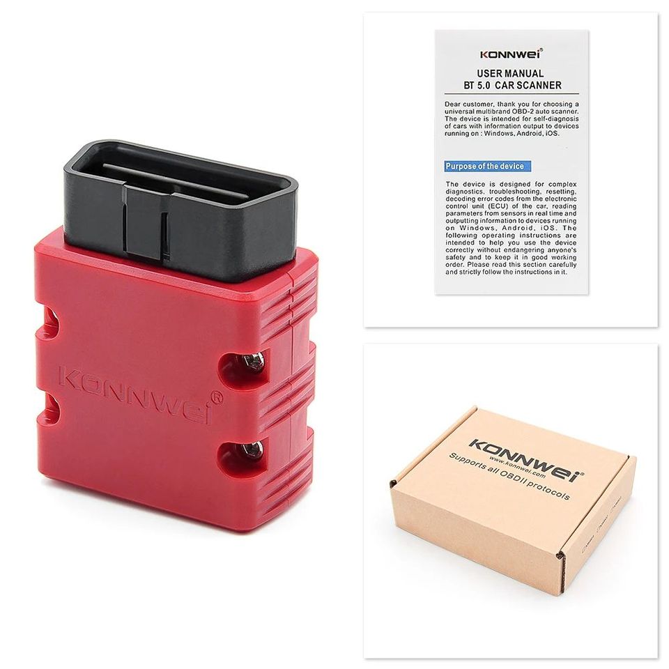 

KONNWEI ELM327 V1.5 Автоматический сканер Bluetooth 5.0 KW902 OBD2 Автомобильный диагностический инструмент ELM 327 V 1 5 OBD 2-кодовый считыватель для Android iOS