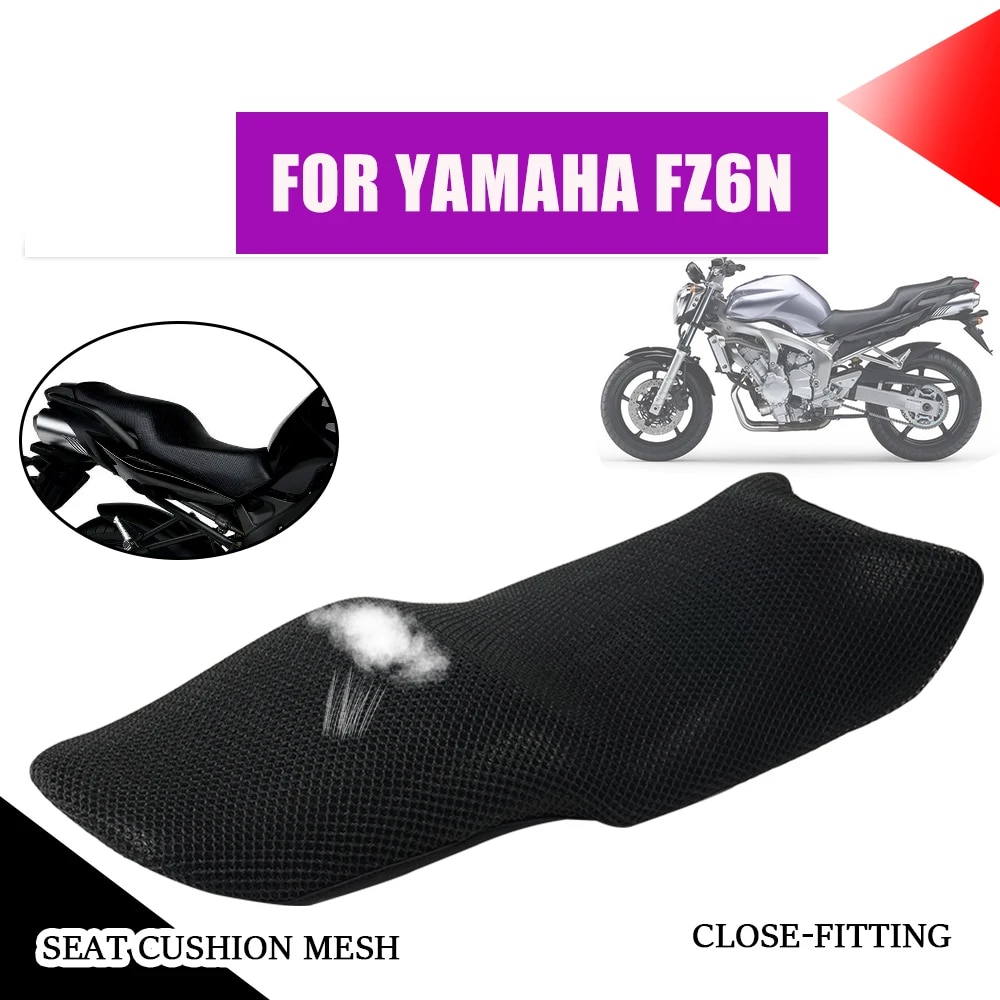 

Для YAMAHA FZ 6 N FZ6 N FZ6N FZ 6N F Z6N 2006 аксессуары для мотоциклов чехол для подушки сиденья Защитная дышащая сетка
