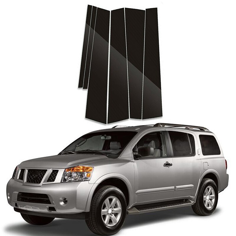 

Для Nissan Armada 2005-2015 2006 2007 2008 2009 2010 2011 2012 2013 2014 дверные окна столбы отделка Чехлы автостайлинг