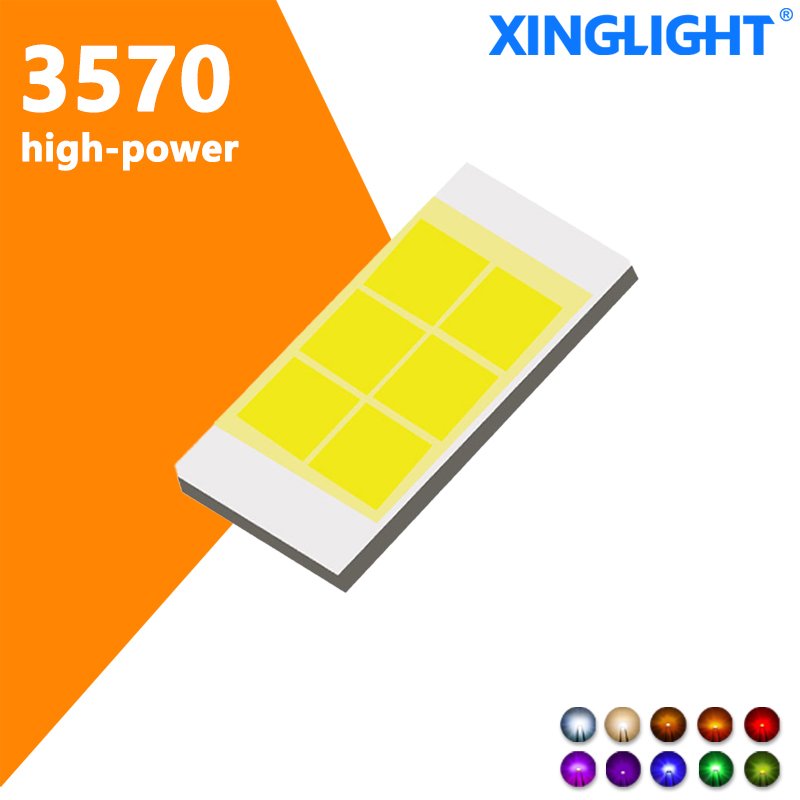 

Светодиодные бусины XINGLIGHT 3570 белые 30Вт