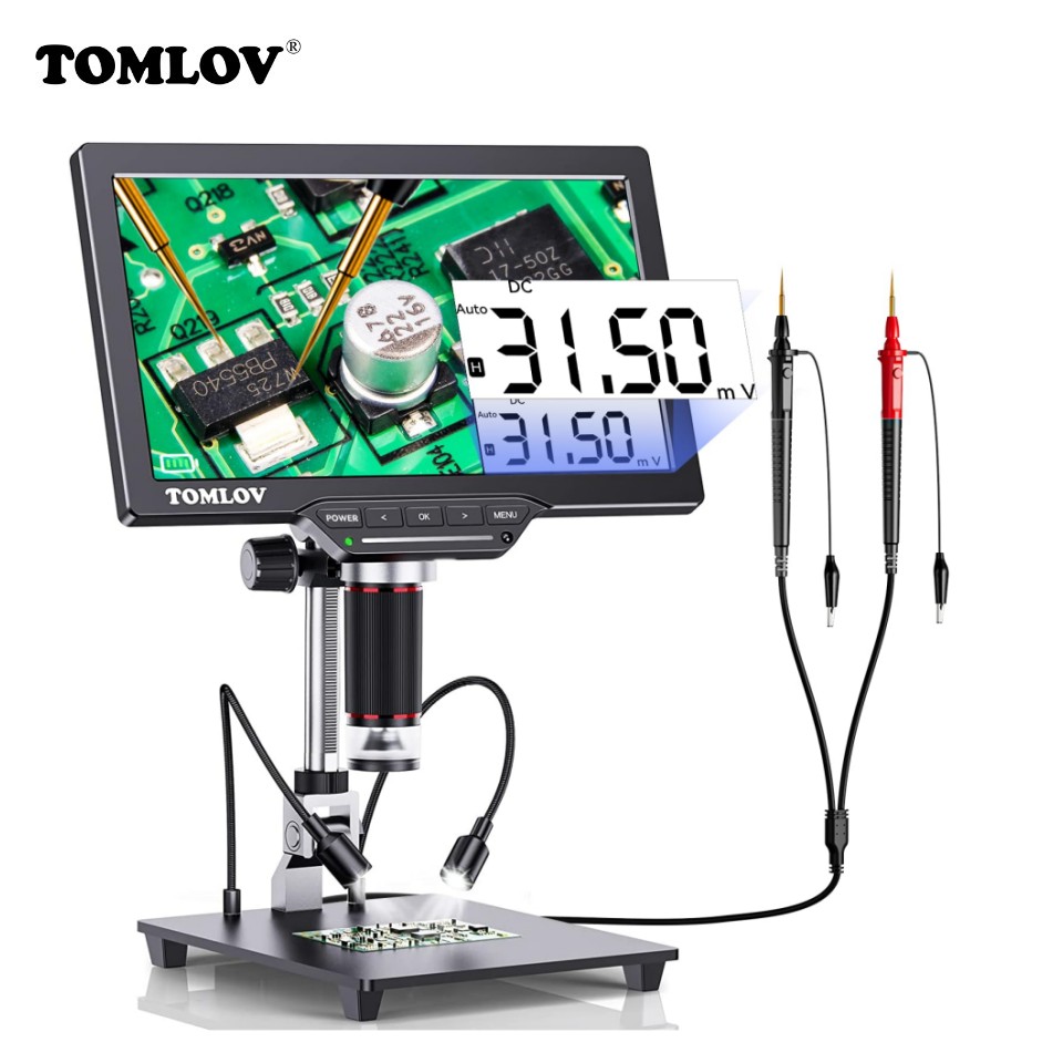 

TOMLOV DM202M Цифровой микроскоп 10.1"