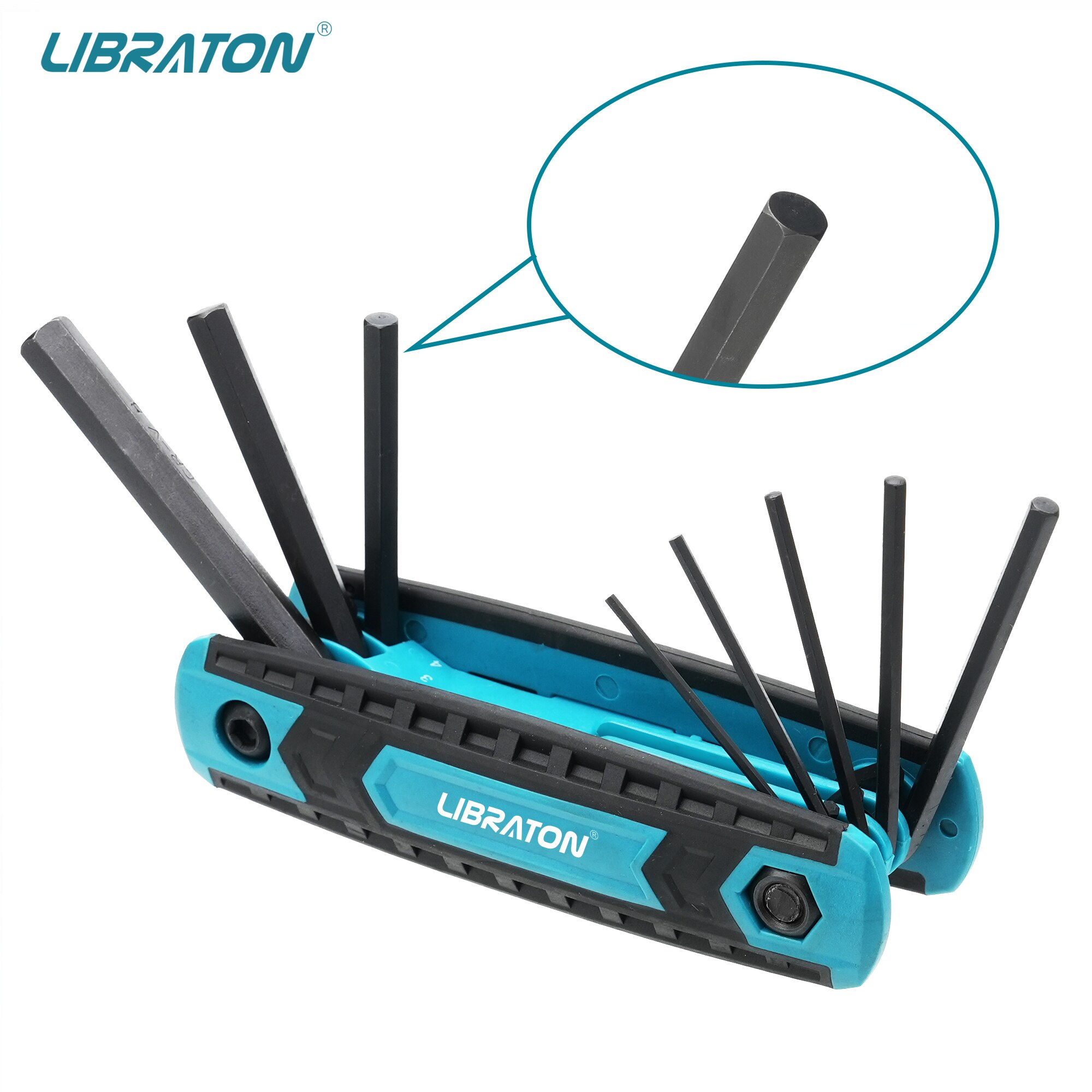 

Складные шестигранные ключи LIBRATON 8 в 1