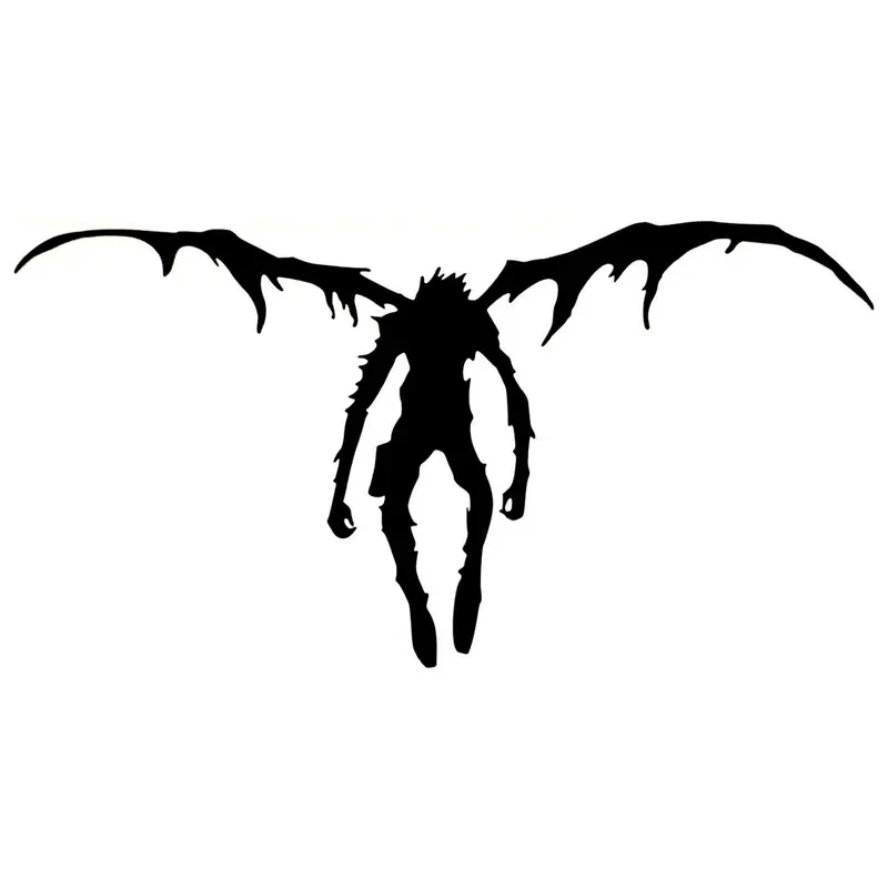 

Death Note Ryuk модная виниловая наклейка для автомобиля Стайлинг автомобиля черный/серебристый 16,8 см * 8,8 см