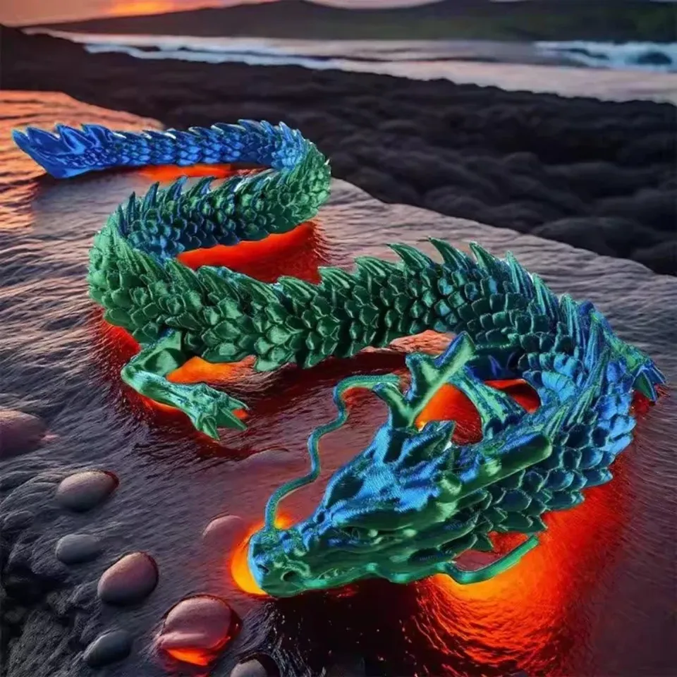 

3D-печать пластиковый дракон