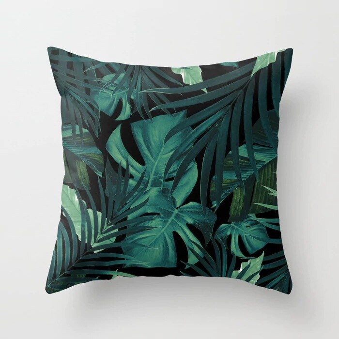 

Декоративная наволочка Monstera из полиэстера 45x45 см