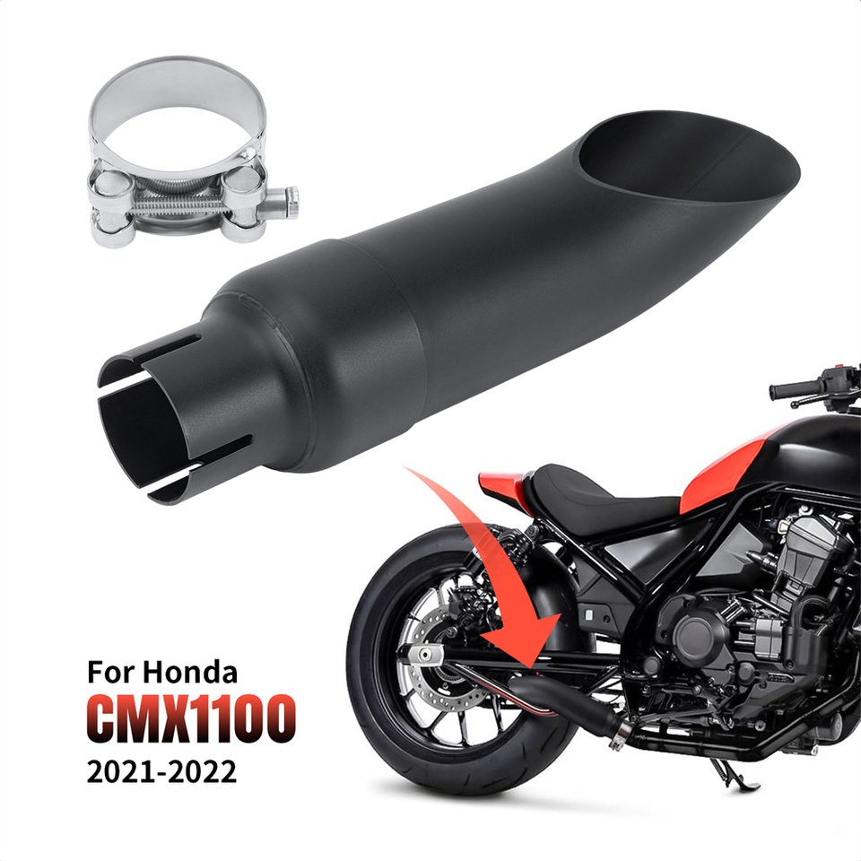 

Мотоциклетный короткий глушитель, радиационный цикл, черный для Honda Rebel CMX 1100 2021-2024
