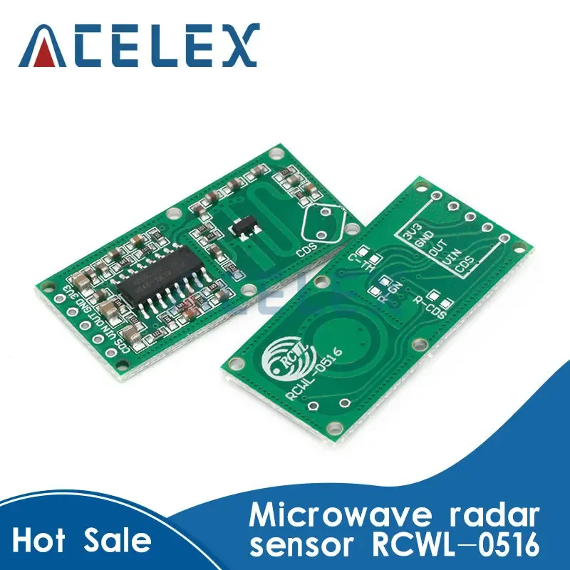 

Микроволновый модуль датчика радара RCWL-0516, датчик индукционного умный модуль переключения человеческого тела
