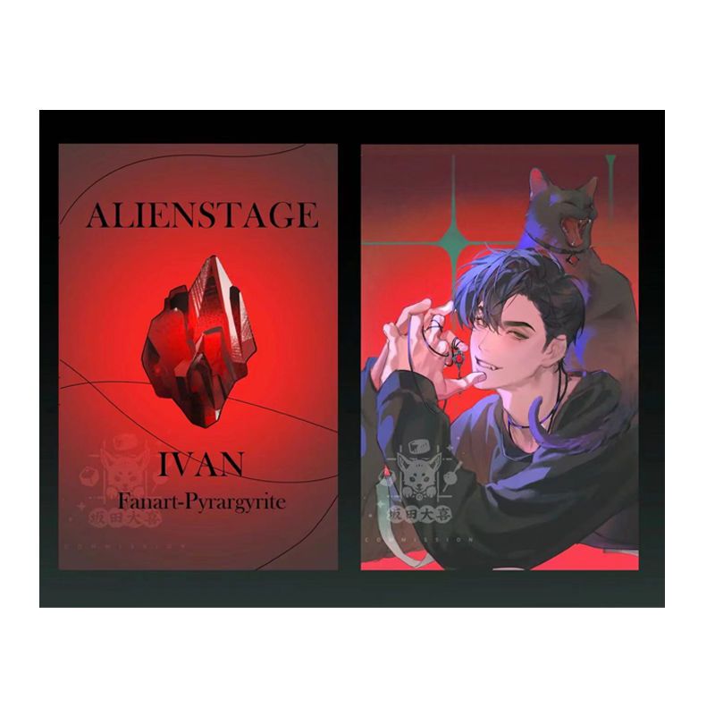 

Till Ivan аниме фотокарточки Alien Stage 3 дюйма