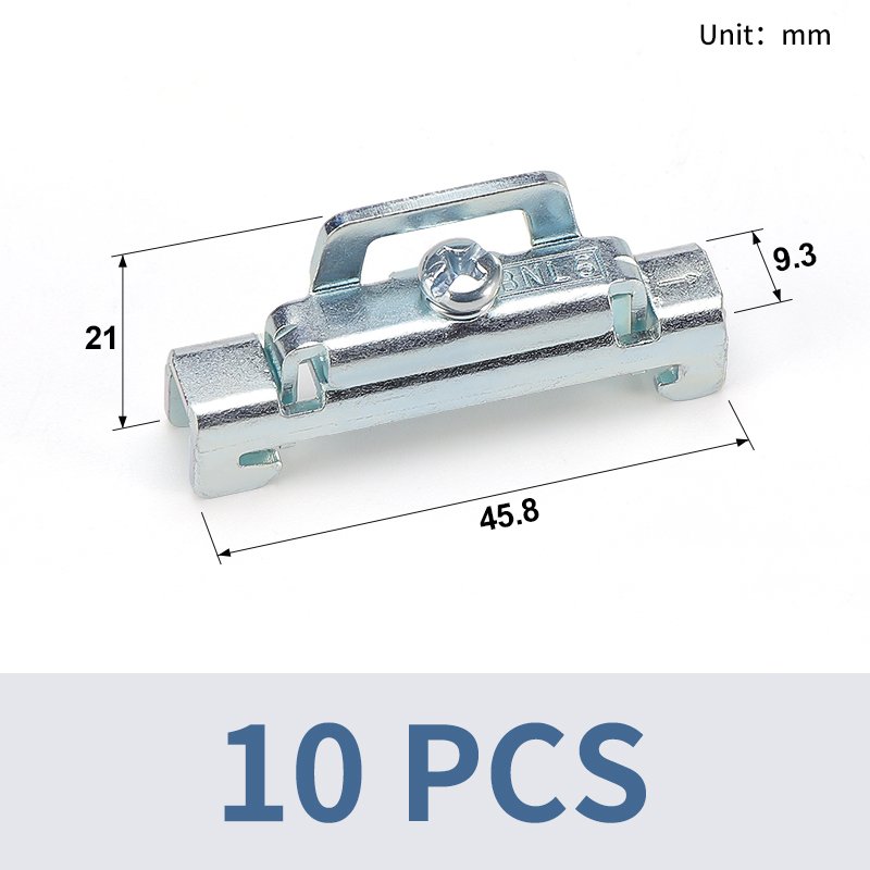 

ENMG монтажная рейка электрическая синяя 10 шт