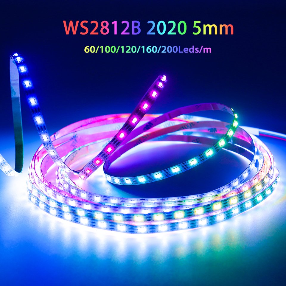 

LOAMLIN Светодиодная лента RGBIC 5 мм WS2812B