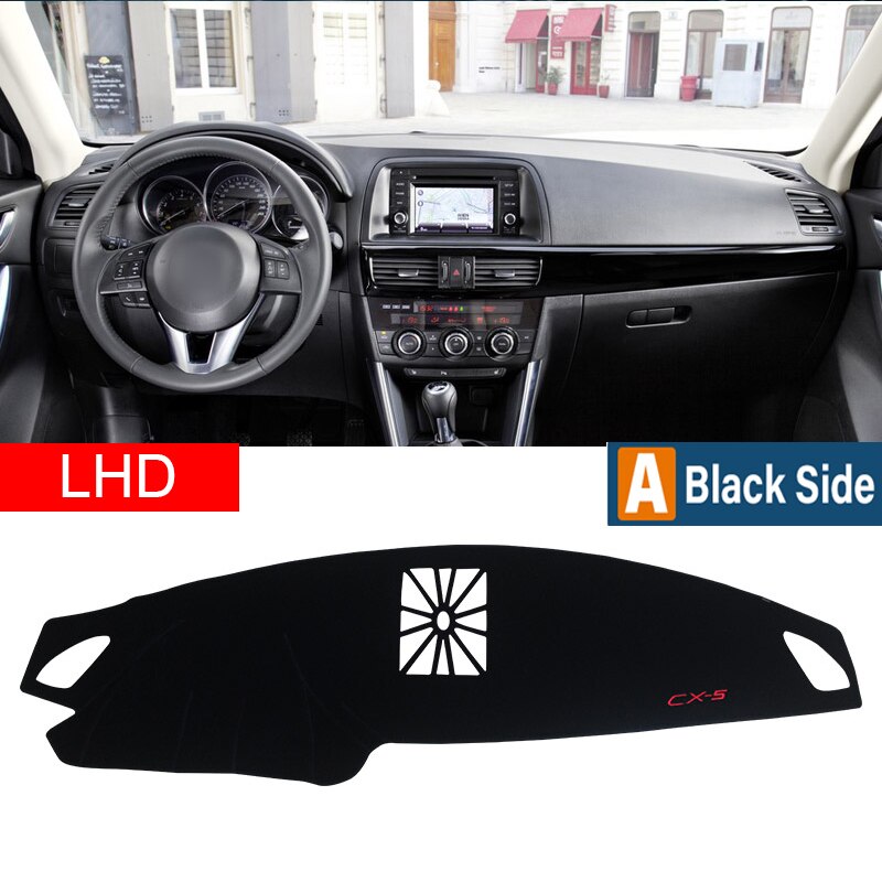 

Для Mazda CX-5 CX5 CX 5 KE 2012 2013 2014 2015 2016 Приборная панель автомобиля Солнцезащитный козырек Коврик для инструмента Настольные подушечки Аксессуары