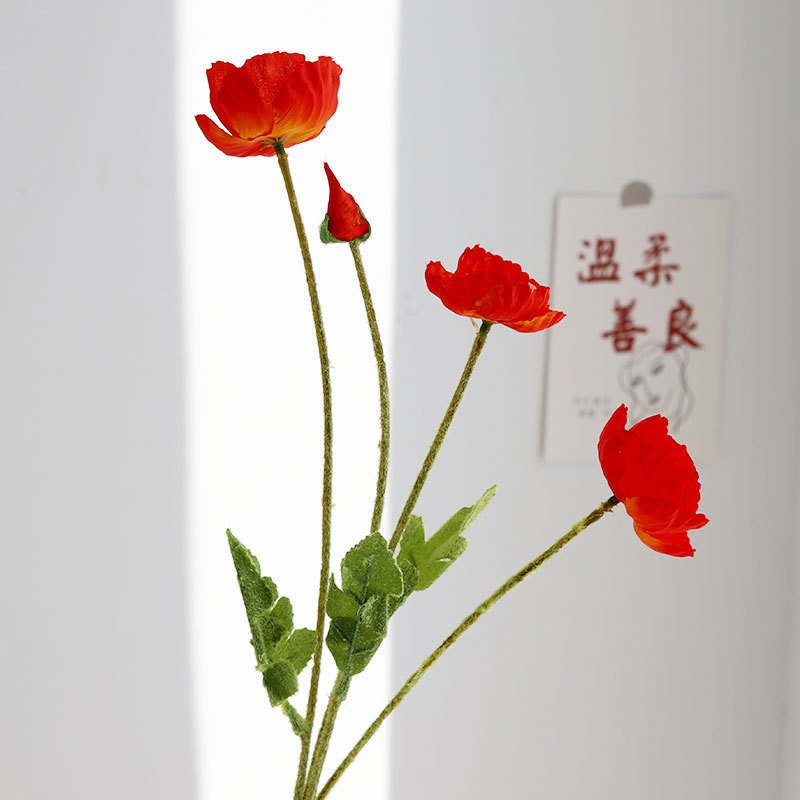 

Искусственные маки Uflower