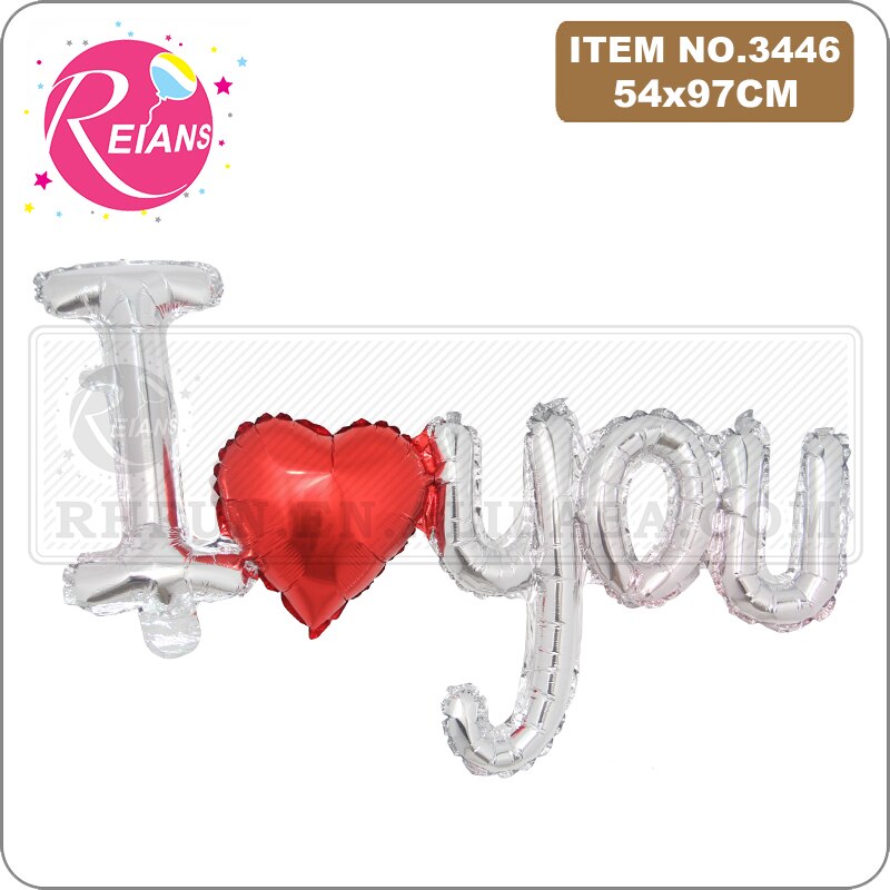 

Фольгированные шары "I Love You"