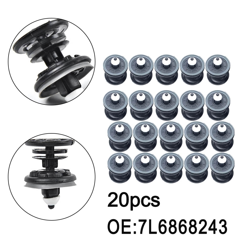

20 шт. OEM зажимы для внутренней двери для Passat Golf Gti MK6 Polo 6R A4 A5 A6 A8 Q5 Q3 Q5 Q7 TT 7L6 868 243 7L 6868243