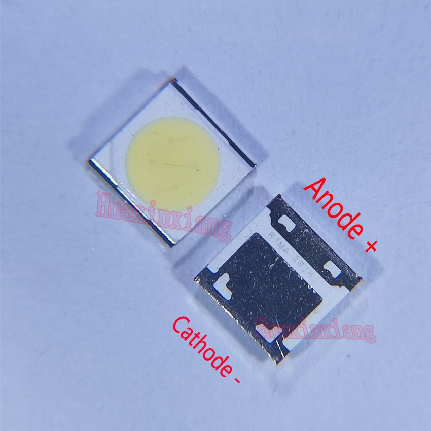

Светодиоды SMD LED 3535 6В 2Вт холодного белого цвета для подсветки Wooree 200 шт.
