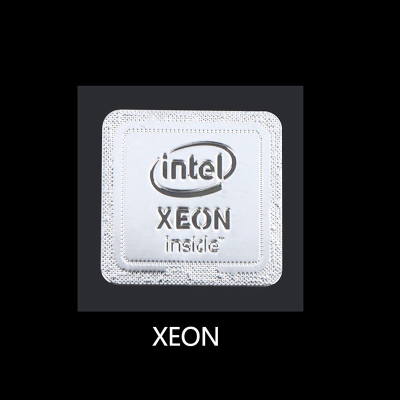 

Металлическая наклейка Intel Core i9 i7 i5 i3 серебристого цвета