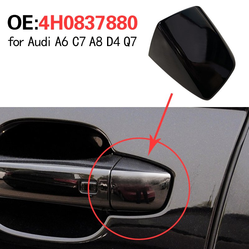 

4H 0837880 Для Audi A6 C7 A8 D4 Q7 Крышка дверной ручки, украшение дверной ручки, маленькая заглушка, правая передняя дверь, правая задняя дверь
