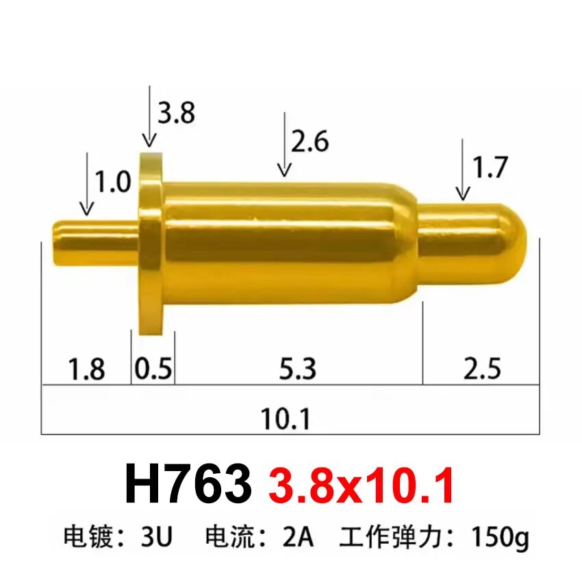 

Cltgxdd Pogopin Battery Spring Loaded Contact Connector