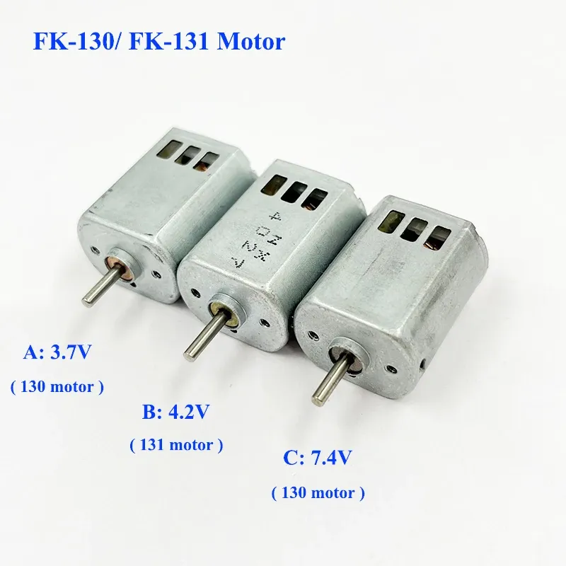 

1 шт. Micro FK-131SH двигатель с угольной щеткой постоянного тока 3,7 В/4,2 В/7,4 В высокая скорость с охлаждающим отверстием DIY RC игрушечный автомобиль модели лодок