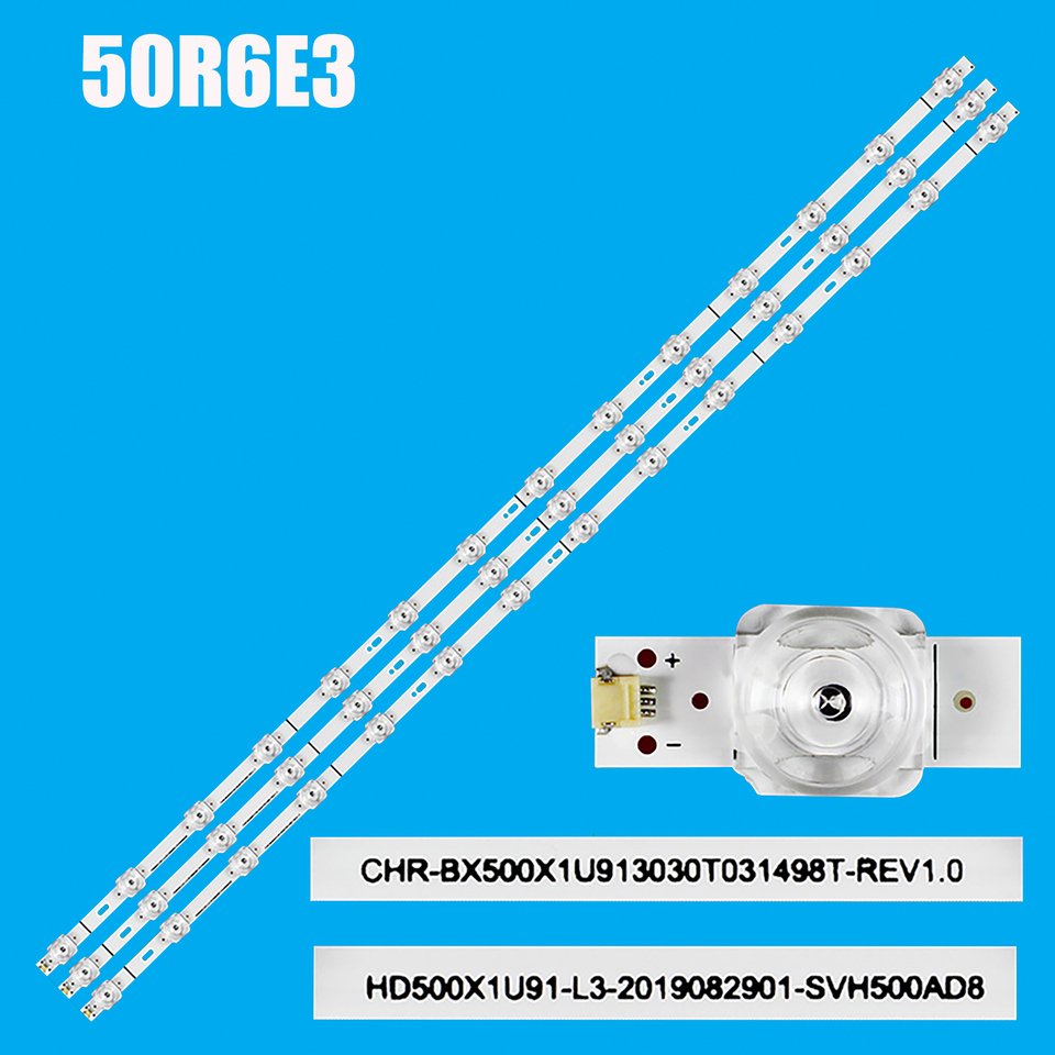 

Комплект светодиодной ленты для телевизора CHR-BX500X1U913030T031498T-REV1.0