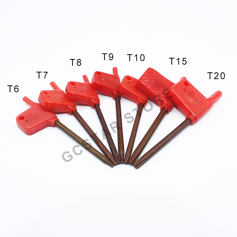 

Набор ключей Torx DASAN T6 T7 T8 T9 T10 T15 T20