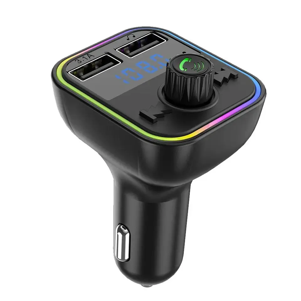 

FM-трансмиттер автомобильный 5,0 с двумя USB-портами, а