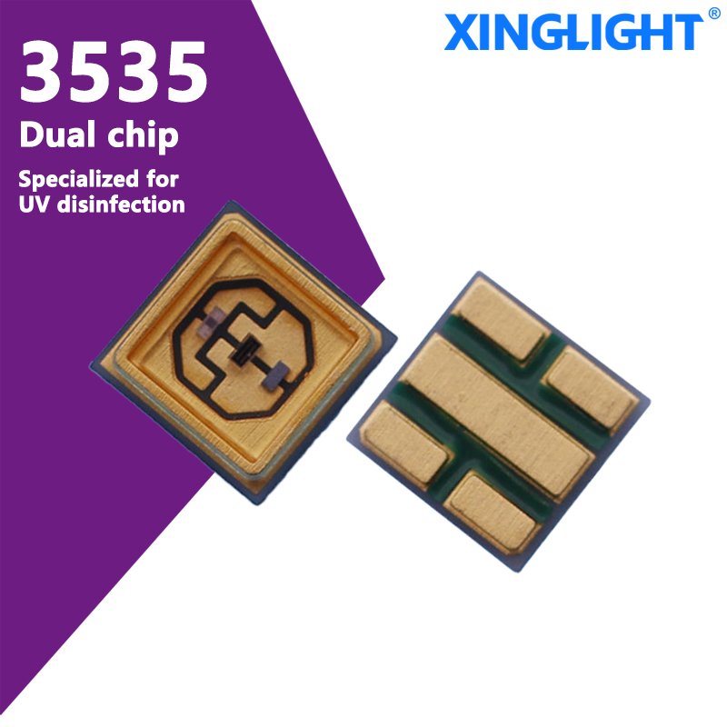 

Светодиодные бусины XINGLIGHT XL-3535UVC+UVA