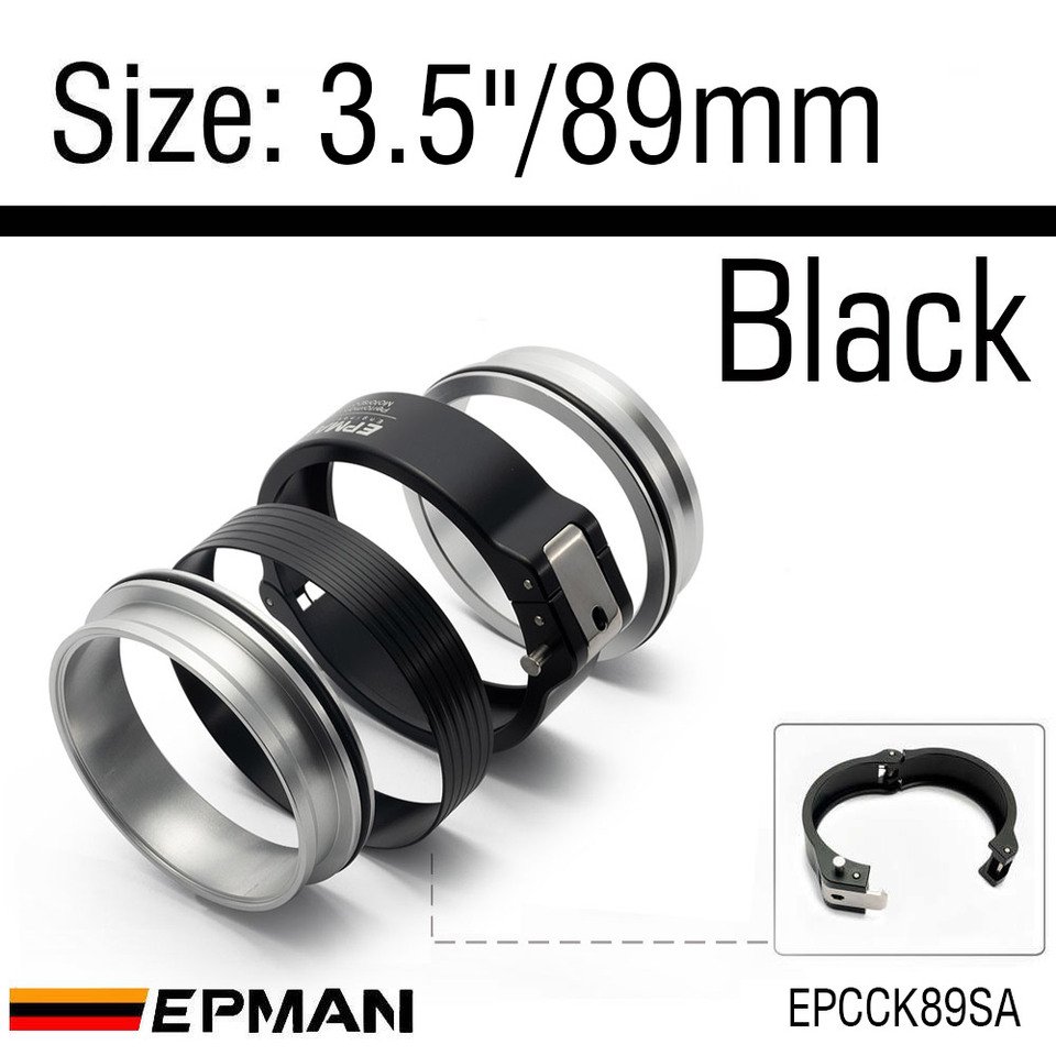 

EPMAN выхлопная безконтактная вешалка типа V-образный зажим W фланец для 2,5 "/3"/3,5 "/4" шланг интеркулера радиатора перепускной трубы EPCCK76SA