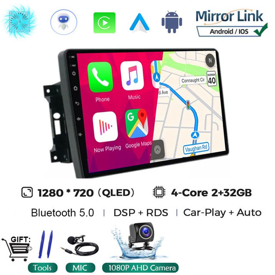 

Автомобильный радиоприемник Android 14, QLED, GPS-навигация, мультимедийный плеер для Jeep Compass/Commander/Grand Cherokee/Wrangler/Liberty AutoRadio