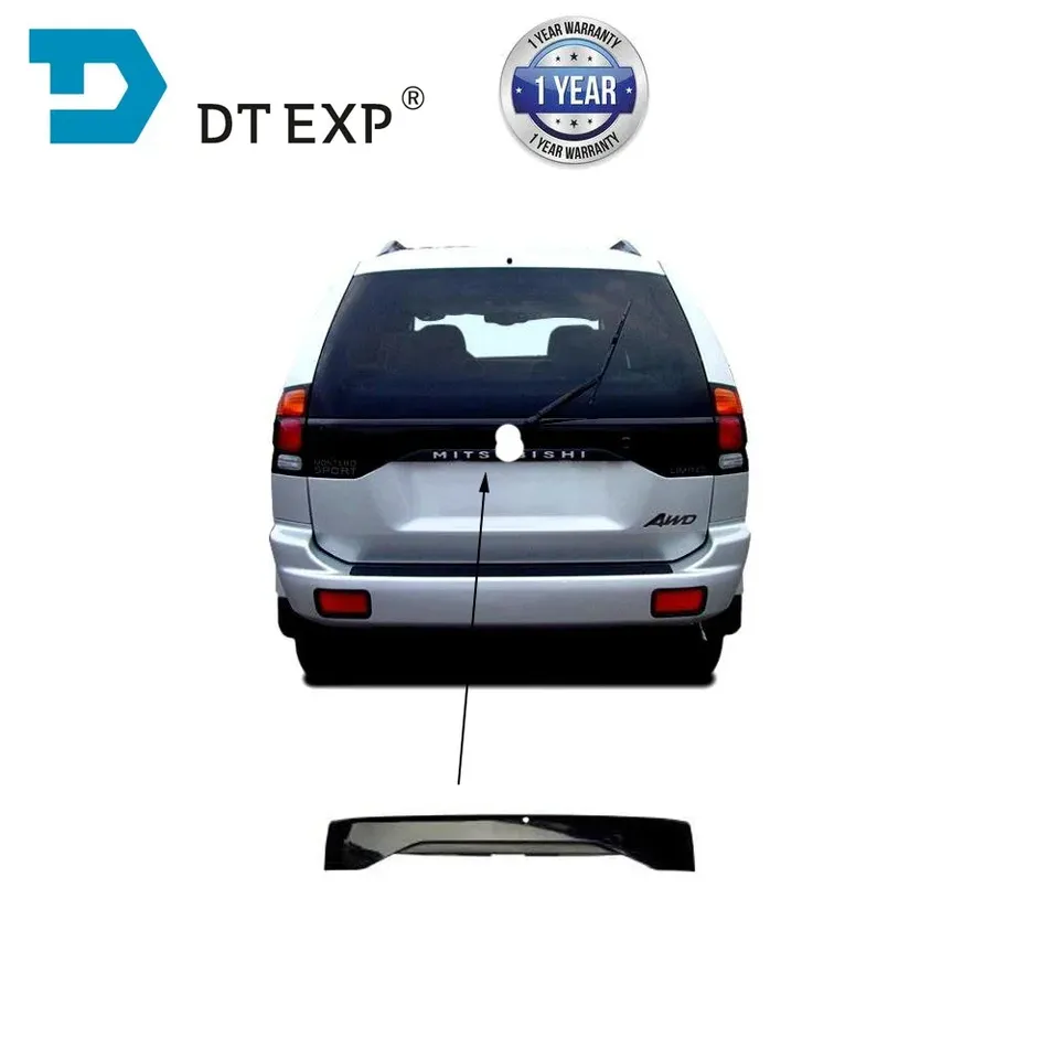 

Черная задняя крышка двери для Pajero Sport 5817A092 2001-2006, задняя панель для Montero Sport, декоративная пластина, гарнир, задняя дверь