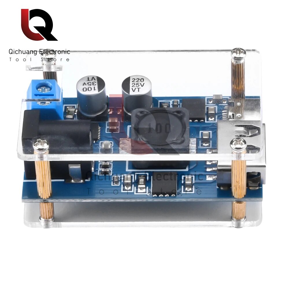 

DC-DC 8,2-32 В в QC3.0/PD3.0/PPS понижающий преобразователь источника питания IP6538 Регулируемый понижающий модуль зарядки USB Type-C