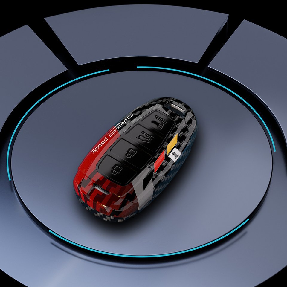 

Чехол для ключа автомобиля с 3/4/5 кнопками в стиле граффити для Hyundai I30 Ix35 KONA Encino Solaris Azera Grandeur Ig Accent Santa Fe Palisade